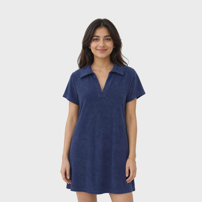Tommy Bahama Women's Coastline Dress Suncoast Loop Terry Polo S/S (S06) Gift image 1