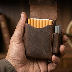 silver plated cigarette box Vintage Silver Plated Cigarette Case Retro Pocket Cigarette Box