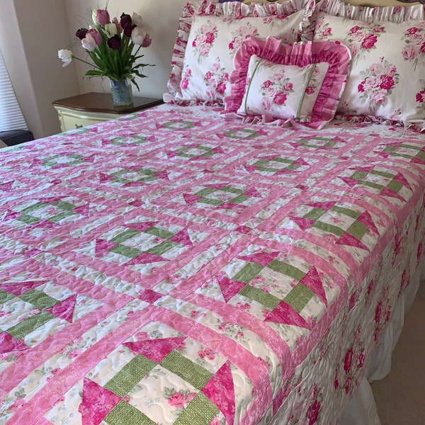 Shabby Chic Quilt Etsy