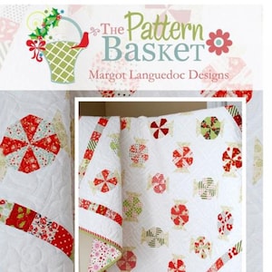 Candy Wrappers Quilt Pattern by The Pattern Basket (49 inch Square)