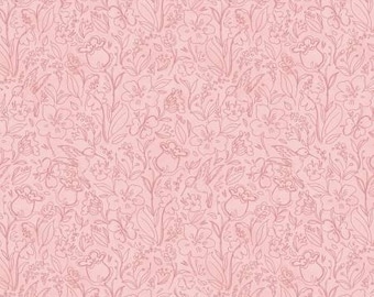 Pink Yardage, Pink Toile, Wilmington Prints, 39833-333