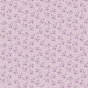 Lilac Berry Cotton Fabric: Adel in Spring, Riley Blake Yardage