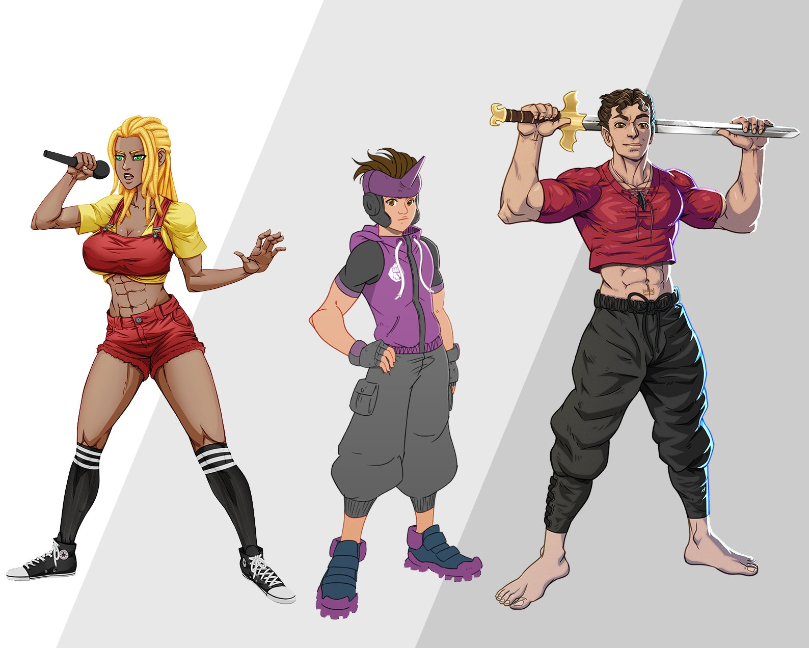 Custom Anime style fanart or original characters Art Commission