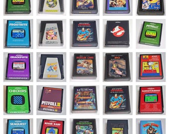 Original Atari 2600 Games With Nice Custom Labels - Etsy