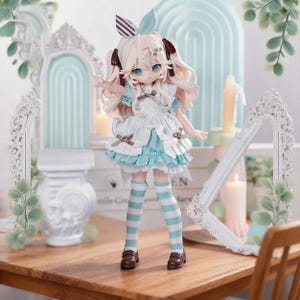 BJD Blind Box, Posable 1/8 Doll Figure Cute Anime BJD Doll, Mystery Blind Box Collectible Gift