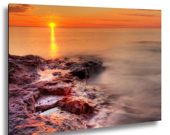 Lake Superior Sunrise Print | Minnesota North Shore Landscape Photography