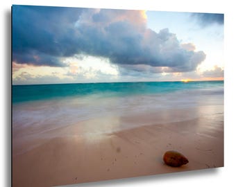 Punta Cana Beach Sunrise Photography Print, Caribbean Ocean Tropical Landscape Wall Art