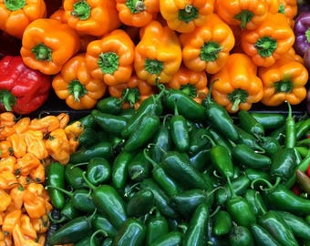 Sweet & Spicy Pepper Mix  | Vegetable Garden 100+ Seeds