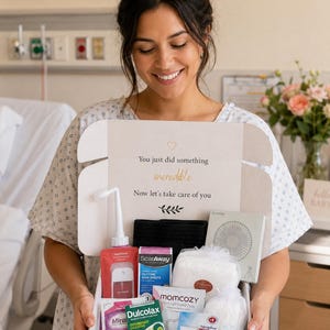 C-Section Recovery Kit | Postpartum Care Box for Mom, Nurse Curated Healing Essentials