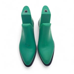 Vintage Damenschuhleisten: Geteilter Leisten mit Alpha-Verschluss, gebraucht – spitze Zehenpartie für Westernstiefel und -schuhe mit Absatz, EU 36–40 / US 5–7,5