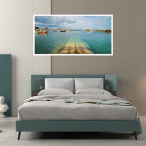 Digital Photo of Mevagissey Harbour in Cornwal