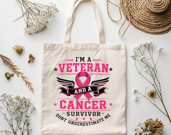 Veteran Cancer Survivor PNG, Pink Ribbon Military Warrior Digital Download, Breast Cancer Survivor Sublimation Graphic, Digital Download