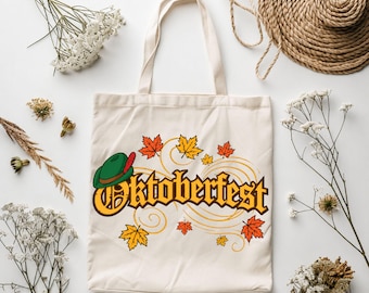 Oktoberfest PNG Clipart – German Beer Festival Design, Bavarian Hat Graphic, Autumn Maple Leaves Sublimation Digital Download