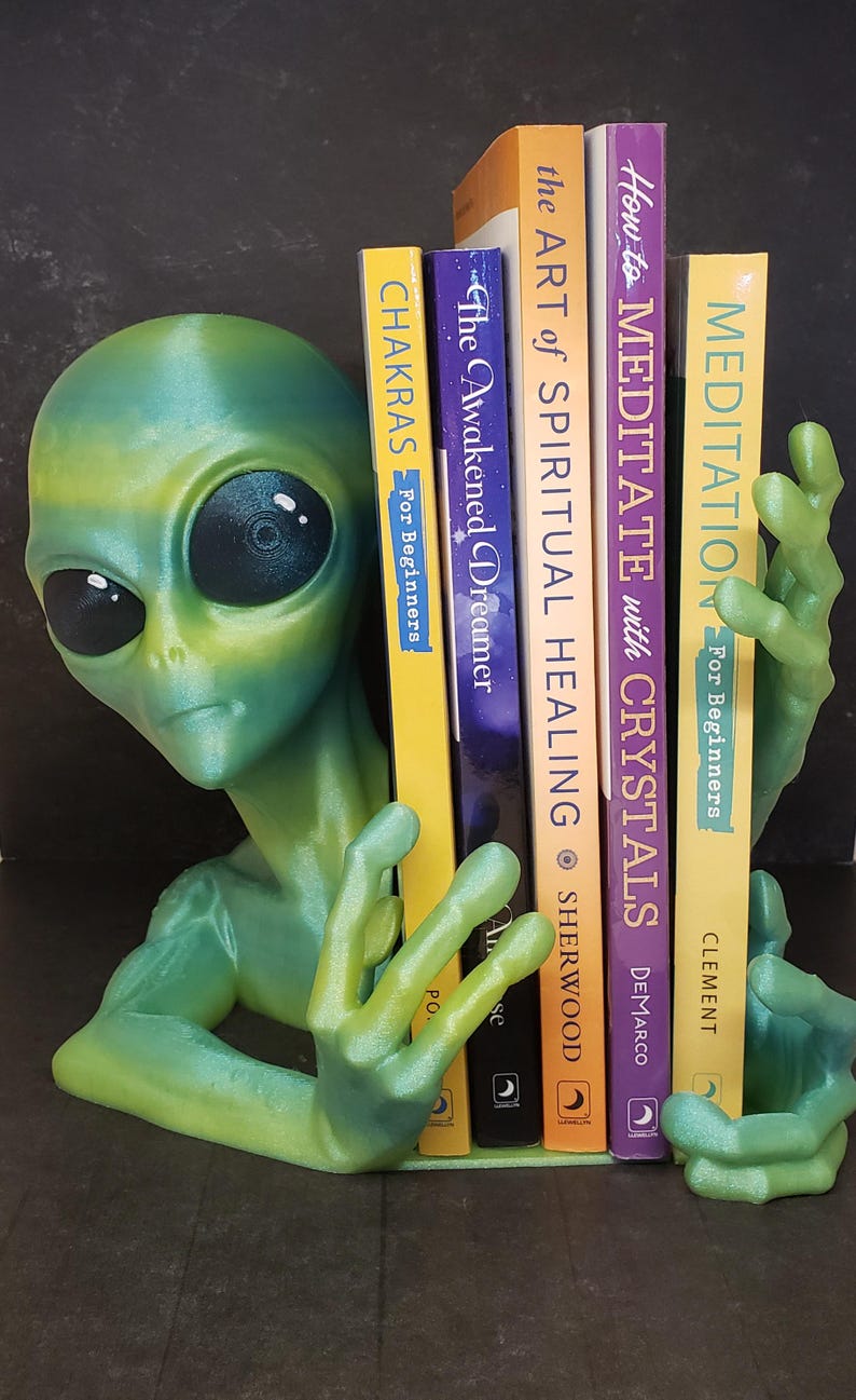 Shelf Invader Bookends - Etsy