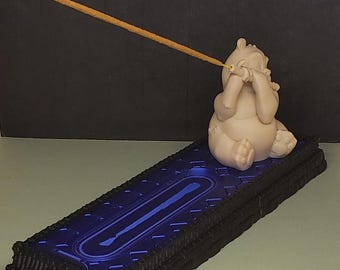 Panda Flutist Incense Burner