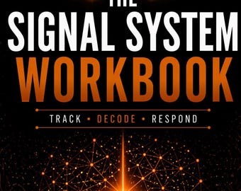 The Signal System Workbook — Dating and Attraction Practice Guide for Men, Body Language, Relationship Workbook, Interactive PDF