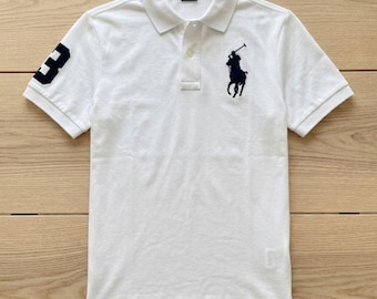 Herren Baumwollpolo | Big Pony Custom Slim Fit Poloshirt