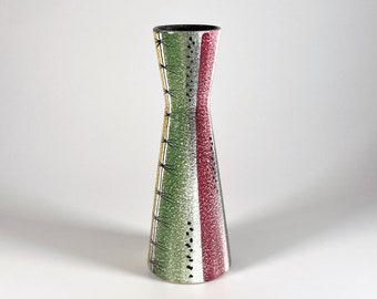 Ziegler Schaffhausen vase, Switzerland 1950s Gustav Sporri midcentury modernist art pottery
