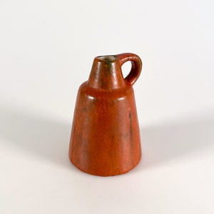 Ruscha Vulkano Vase: 1950s West German Fat Lava Pottery