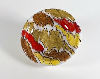 Bitossi Pottery Dish: Aldo Londi Italian Bowl, Mid-Century Modern Decor