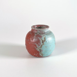 Vintage Mobach Keramiek Vase: Dutch Studio Pottery, Mid-Century Modern