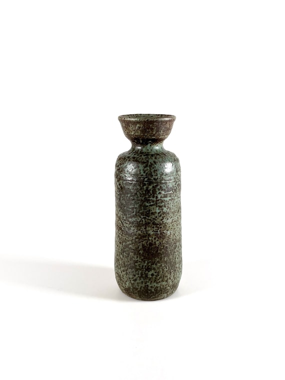 Vintage Mobach Keramiek Vase: Dutch Studio Pottery, Mid-Century Modern