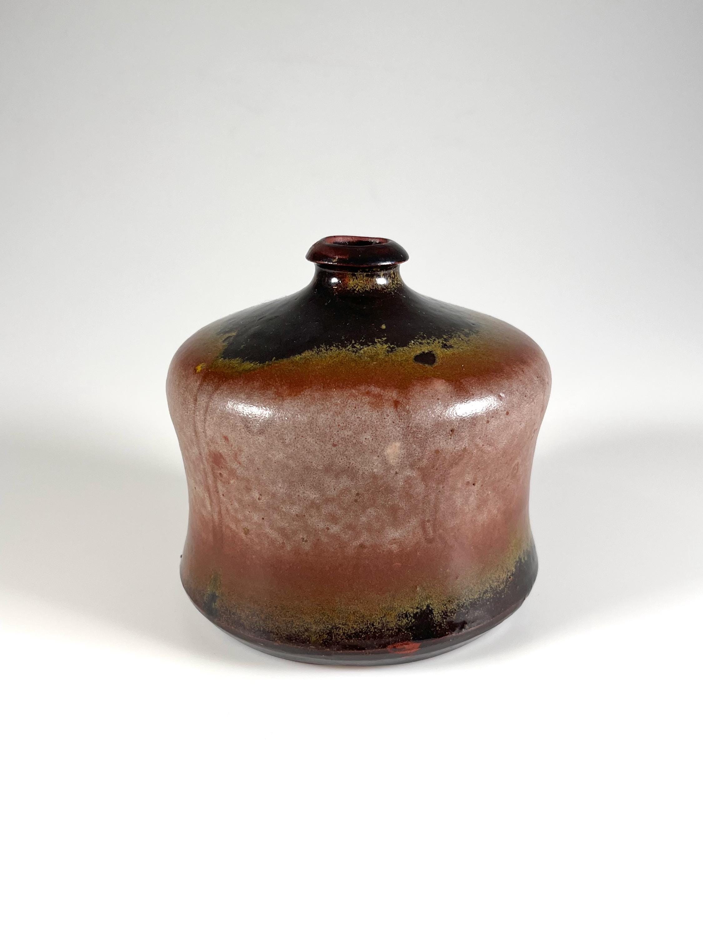 独60年代　Elke&Elmar Kubicek スタジオ陶器　Fat Lava Vintage Kubicek Studio Pottery Vase – 1970s West German Fat Lava