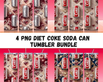 Vintage Diet Coke Can Seamless tumbler wrap Soda Can tumbler sublimation Retro USA Drink tumbler Designs, Gifts for her, Digital files