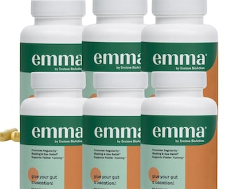 Emma Gut Health Probiotic Cleanse-capsules spijsverteringsondersteunende formule 6 stuks