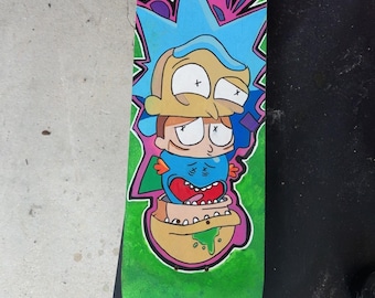 Rick and Morty  skateboard