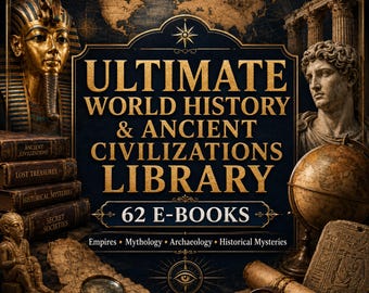 Geschichts-E-Book-Paket: 62 Bücher zu Weltgeschichte, antiken Zivilisationen, Mythologie und Archäologie