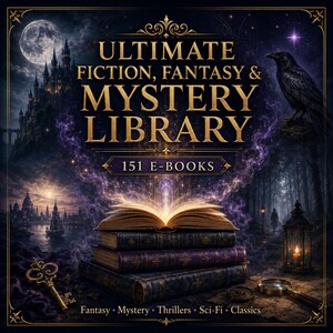 Fiction E-Book Bundle: 151 Fantasy, Mystery, Thriller, Sci-Fi & Classic Books