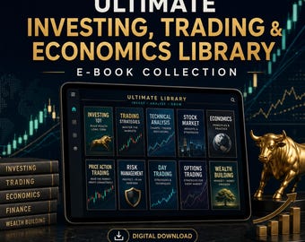 E-Book-Paket: Investieren, Trading & Wirtschaft | Aktienmarkt, Technische Analyse, Daytrading, Finanzbibliothek