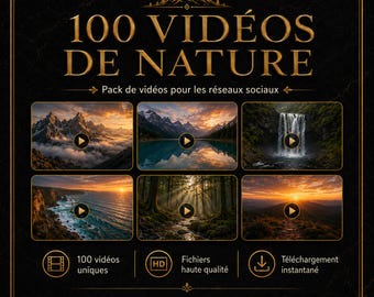 100 Vidéos de Nature