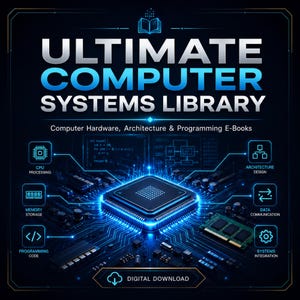 Computer Hardware & Systems E-Book Bundle | Architecture, Interfaces, Data Communication,Programming Books