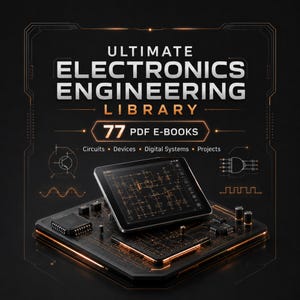 Electronics Engineering E-Book Bundle: 77 PDF Books on Circuits, Devices, Digital Systems & Projects