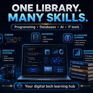 IT & Programming E-Book Bundle | Computer Science, Java, C++, Sql, AI, Linux, Software PDF Library image 2