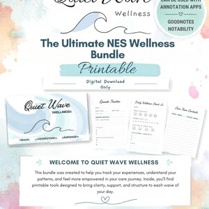 NES Seizure Wellness Planner: Track Episodes, Mood, Self-Care (Digital Download)