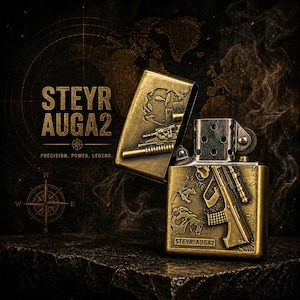 Steyr AUG A2 Engraved Luxury Lighter