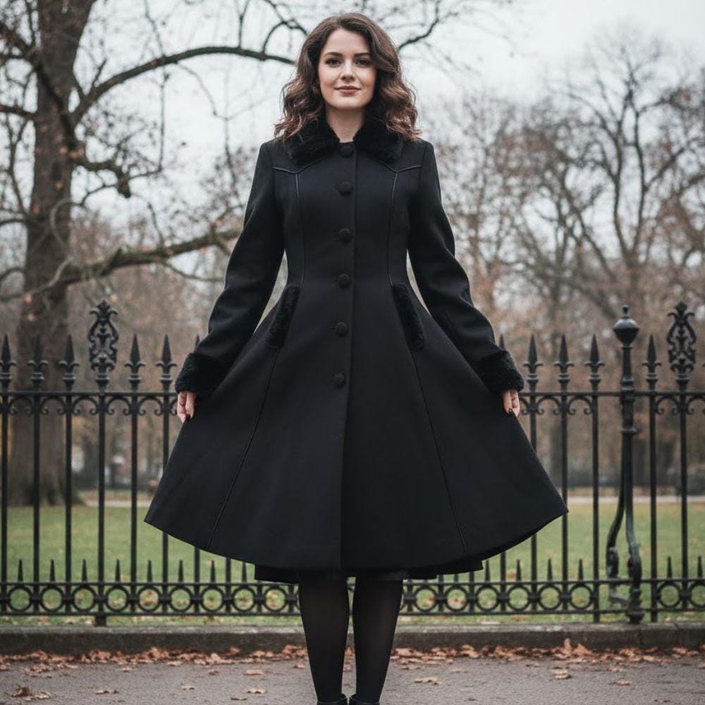 unused wool long coat Unused] N. Gray No Collar Coat Wool Long 