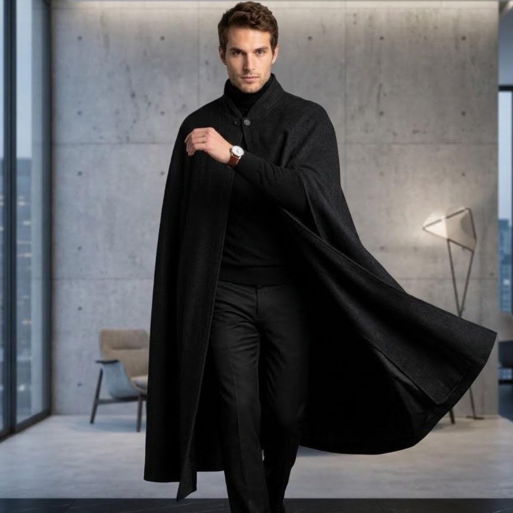 Buy Mens Cape Coat Online In India - Etsy India