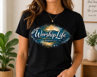 Christian T-Shirt: “worshiplife”