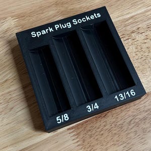 Spark Plug Tray/Organizer for Craftsman Socket Set – 3/8" Drive – Customization, Durable & Streamlined Tool Storage