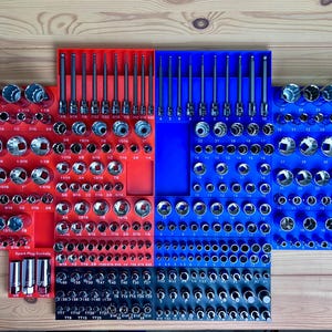Master Socket Set Organizer for CRAFTSMAN CMMT45310 - Durable Lightweight & Customizable Tool Trays - Efficient Streamlined Socket Holder