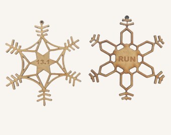 13.1 & RUN Ornament Set | Runner Gift