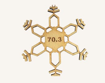 70.3 Half Ironman Ornament | Triathlon Gift