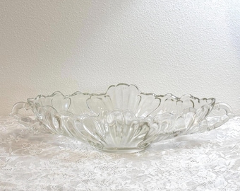 Vintage MCM Jeanette Glass Gondola Bowl