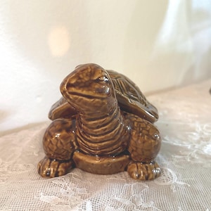 70s Ceramic Turtle - Etsy