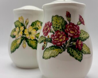 Noritake's Vintage Fine Porcelain 'Gourmet Garden' Salt and Pepper Shakers