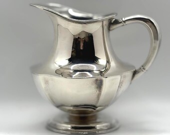 Mid Century F.B. Rogers Silver-Plated Milk Pitcher